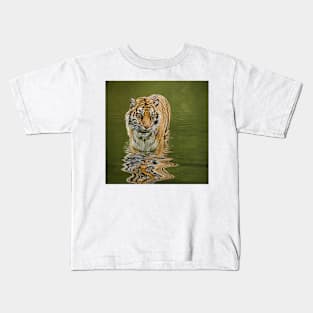 Tiger Reflections Kids T-Shirt